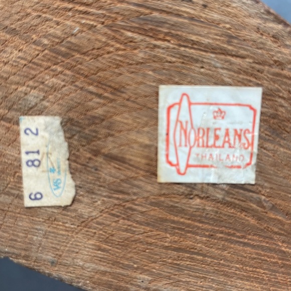 Vintage Norleans wood carved duck book ends. - Picture 4 of 4